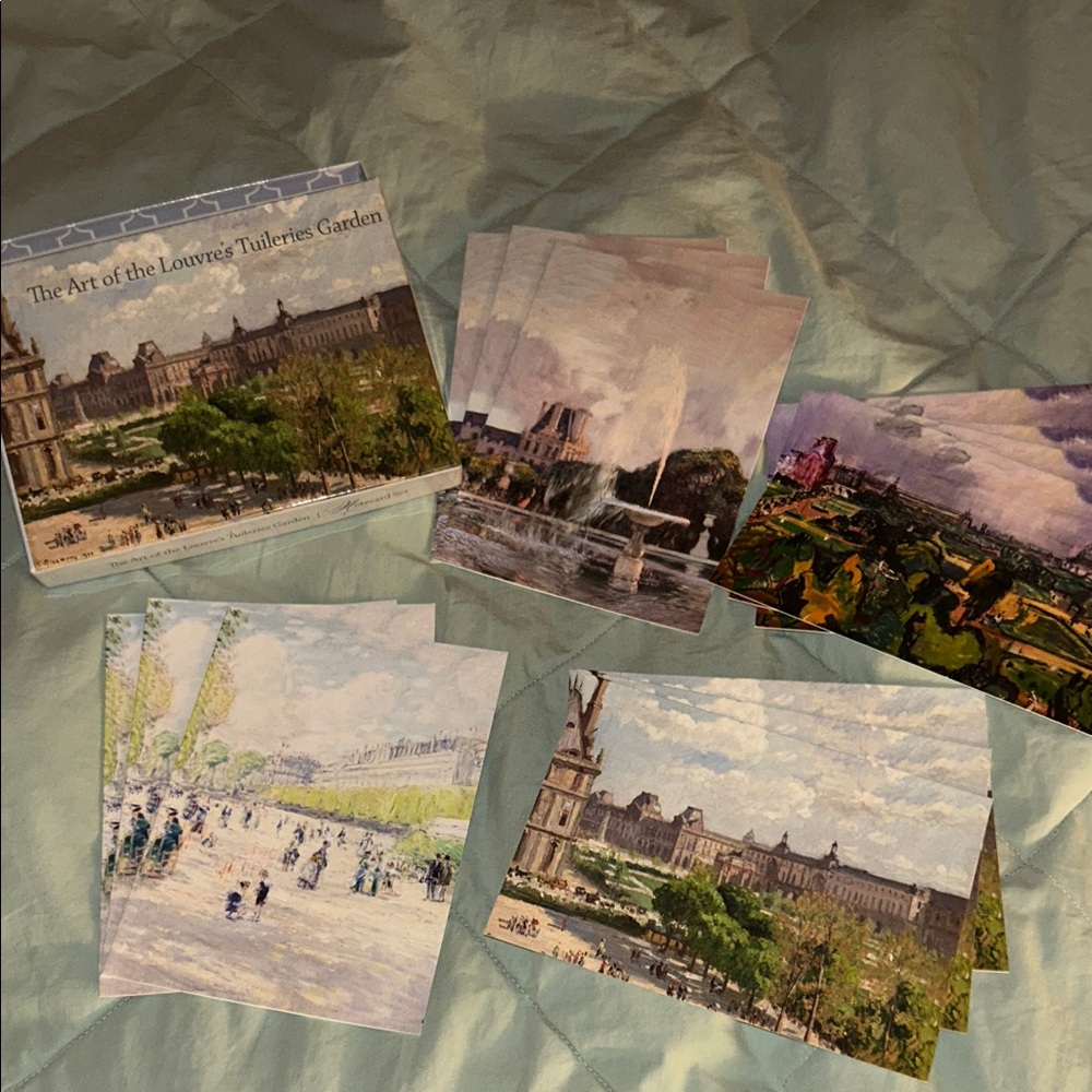 The Art of the Louvre's Tuileries Garden cards
